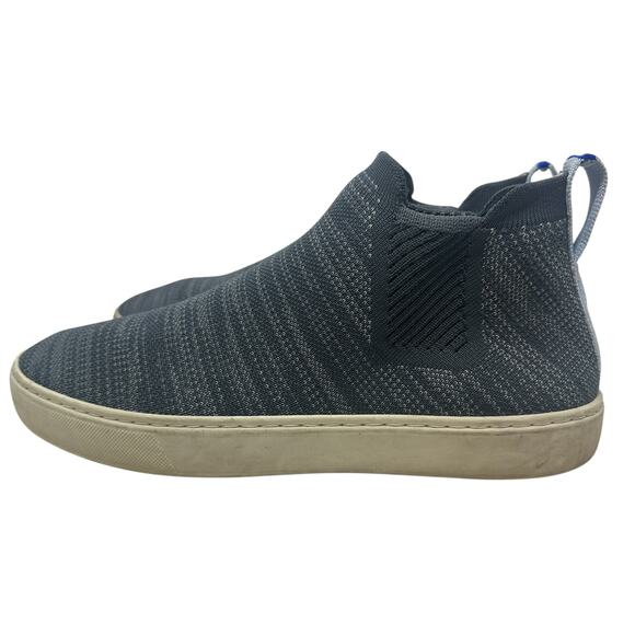 Rothy's The Chelsea Knitted Ankle Sneaker Boots‎ Graphite Melange Gray Size 9 - Picture 11 of 13